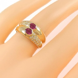 Nhẫn Ruby K18YG 0.40CT - Hàng hiệu Chính hãng 854452