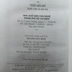 Tuyển tập thơ chữ Hán - Nguyễn Khuyến - Trần Văn Nhĩ 932628