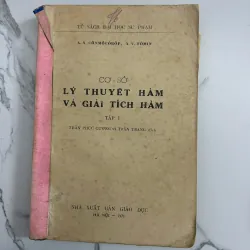 Cơ Sở Lý Thuyết Hàm và Giải Tích Hàm (Tập 1) – A.N. Kolmogorov & S.V. Fomin