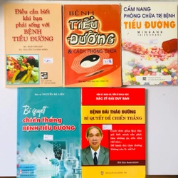 5 CUỐN SÁCH VỀ BỆNH TIỂU ĐƯỜNG 