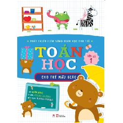 Phát triển tiềm năng toán học cho trẻ - Toán học cho trẻ MG lớp lá 1 (HH) Mới 100% HCM.PO Độc quyền - Thiếu nhi 162196