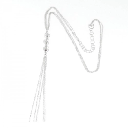 K18WG Necklace - Hàng hiệu Authentic 857057