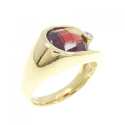 Nhẫn Garnet K18YG - Hàng hiệu Authentic