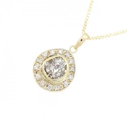 K10YG/K18YG Dây chuyền kim cương 0.20CT - Hàng hiệu Authentic 863147