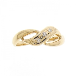 Nhẫn kim cương K18YG - Hàng hiệu Authentic 849006