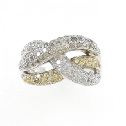 Nhẫn kim cương 750WG/750YG 0.47CT - Hàng hiệu Authentic 854499