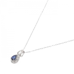 Dây chuyền Sapphire PT900/PT850 0.73CT - Hàng hiệu Chính hãng 858144