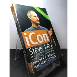 Icon Steve Jobs The greatest second act in the history of business mới 85% bẩn nhẹ Jeffrey S.Young, William L.Simon HPB1408 NGOẠI VĂN 202921