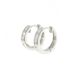 PT900 Bông tai kim cương hình vòng 0.50CT - Hàng hiệu Chính hãng