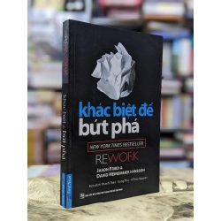 Khác biệt để bứt phá - REWORK