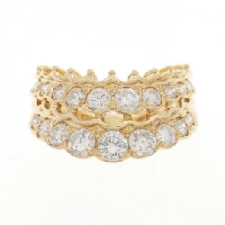 Nhẫn kim cương 750YG 0.90CT 670576