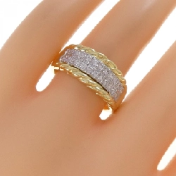 Nhẫn kim cương K18YG/PT900 0.32CT - Hàng hiệu Chính hãng 848995
