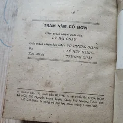 Trăm năm cô đơn | Marquiez | mất bìa ngoài 689360