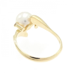 Nhẫn ngọc trai Akoya K18YG 7.7mm 669891