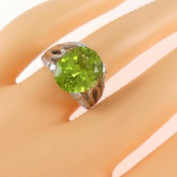 Nhẫn Peridot PT900 6.54CT - Hàng hiệu Chính hãng 855800
