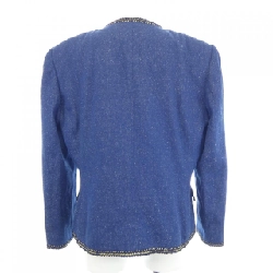 【Mã giảm giá】【Cổ điển】Thời trang Leonar LEONARD FASHION Áo khoác không cổ 638818