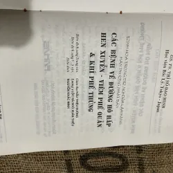 Các bệnh về đường hô hấp GS. TS. THỈ SỐ ĐẠO MINH 1026077