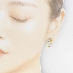 K18YG/PT900 Bông tai/Khuyên tai kim cương 0.30CT - Hàng hiệu Chính hãng 876280