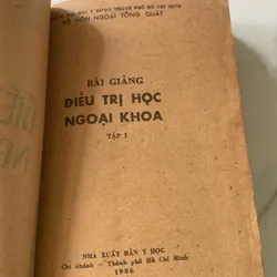 Bài giảng Điều trị học ngoại khoa, Trương Công Trung - Nguyễn Đình Hối 710862