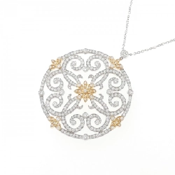 Tiffany Scroll Necklace - Hàng hiệu Authentic 841775