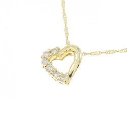 K18YG Dây chuyền kim cương hình trái tim 0.09CT - Hàng hiệu Chính hãng 867638