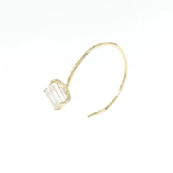 K18YG Bông tai đá mặt trăng một bên - Hàng hiệu Chính hãng 869242