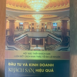 đầu tư và kinh doanh khách sạn hiệu quả