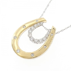 K18WG/K18YG/PT900 2WAY Dây chuyền kim cương 0.43CT - Hàng hiệu Authentic 847149