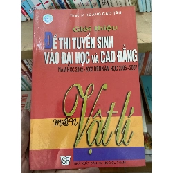 Giới Thiệu Đề Thi Tuyển Sinh Vào Đại Học Và Cao Đẳng (Năm Học 2002–2003 Đến Năm Học 2006–2007) - Hoàng Cao Tân 2006 Tham khảo - luyện thi VAVO-AK2ST1 Rebooks.vn