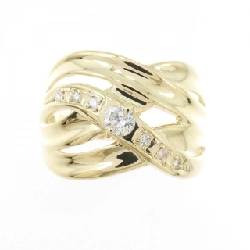 Nhẫn kim cương K18YG 0.20CT - Hàng hiệu Authentic 848965