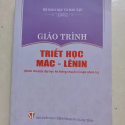 Sách Giáo Trình Triết Học Mác - Lênin dành cho đại học 976725