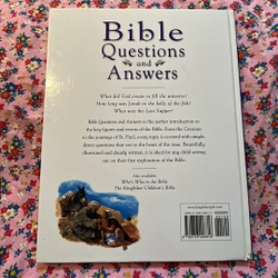 Hỏi Đáp Kinh Thánh tiếng Anh cho Bé - Bible Questions and Answers 385437