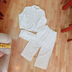 Sét Bộ 3 Món Đi Biển Ren Có Lót Áo Nơ Sét Bộ Đi Biển Siêu Sang Chảnh Bigsize   494280