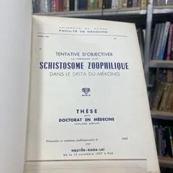 SCHISTOSOME ZOOPHILIQUE- NGUYỄN KHOA LAI 590866