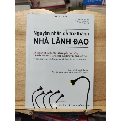 Nguyên nhân để trở thành nhà lãnh đạoHCM01/03 Rebooks.vn