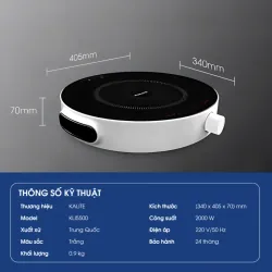 🌈 Bếp từ đơn Kalite KLI5500 – Sang Trọng, Bền Bỉ, Thích Hợp Mọi Gian Bếp 🍲 714210