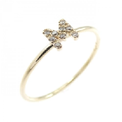 Nhẫn kim cương M khắc tên thương hiệu クミキョク 0.02CT - Hàng hiệu Authentic