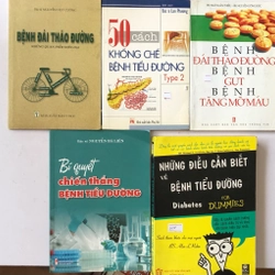 5 CUỐN SÁCH VỀ BỆNH TIỂU ĐƯỜNG 