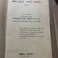 Anh ngữ thực dụng, trọn bộ 6 cuốn, Lê Bá Kông, sách in trước 1975 697657