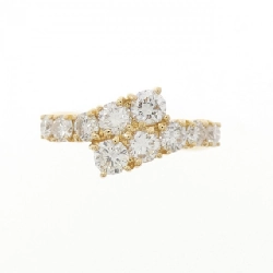 Nhẫn kim cương K18YG 1.05CT 668685