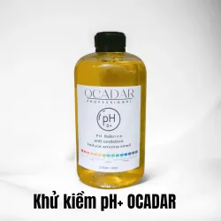 Khử kiềm tóc, giảm nồng độ pH 3+, khử mùi giúp mềm mượt tóc