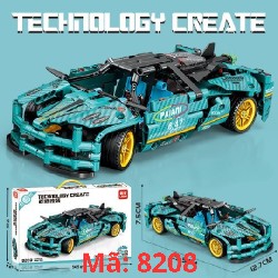 Bộ lego siêu xe mini 11922