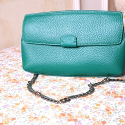 Túi xách nữ da thật hãng LECAS 162909