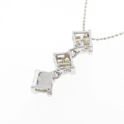 K18WG Dây chuyền kim cương 0.50CT - Hàng hiệu Authentic 863685