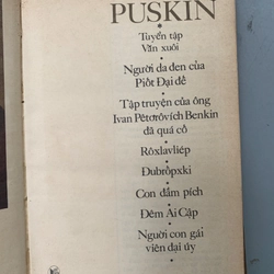 ALẾCHXANĐRƠ PUSKIN TUYỂN TẬP VĂN XUÔI - CAO GIANG (BIÊN TẬP) 545994