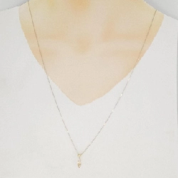 Dây chuyền kim cương Agat 0.008CT - Hàng hiệu Authentic 843538