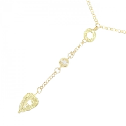 Dây chuyền kim cương K18YG 0.06CT - Hàng hiệu Chính hãng 868212