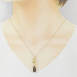 K18YG Đá màu Dây chuyền - Hàng hiệu Chính hãng 856841