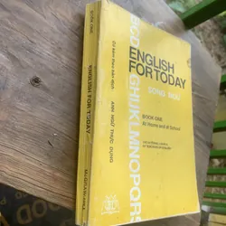 Song ngữ: English for Today, book one  735410