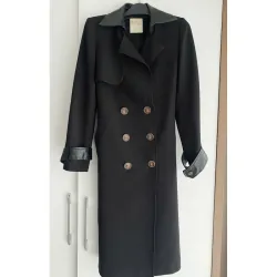 JACKET MĂNG TÔ NỮ* MỚI 99,99%***UP-TO-SECONDS* CỔ DA TAY DA* NEW 2.800k 591324